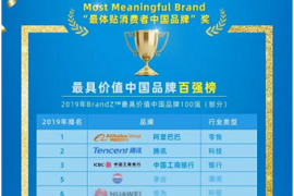 整合全球智慧资源 伊利入选BrandZ™中国品牌百强榜并获行业第一